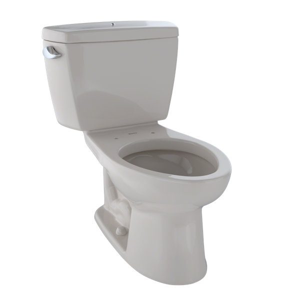 TOTO Drake® 1.6 GPF Elongated TwoPiece Toilet (Seat Not Included